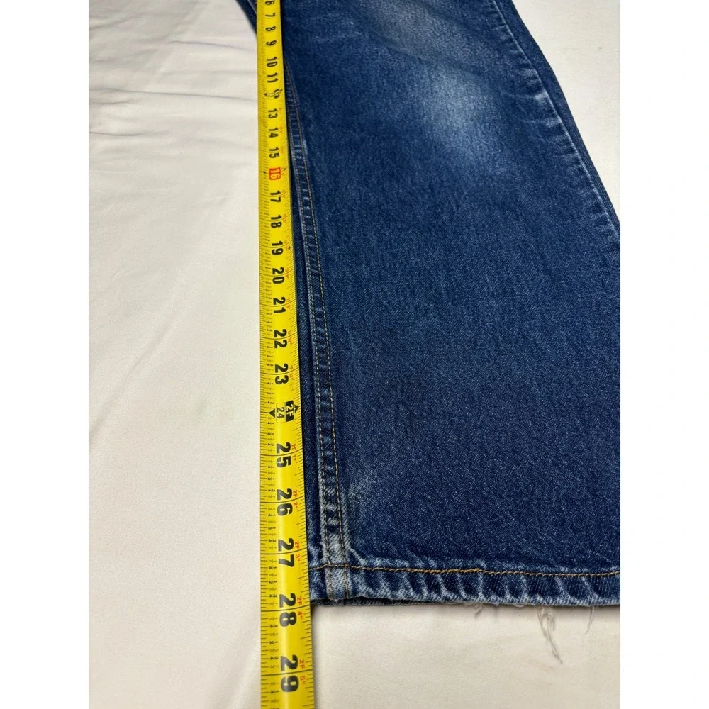 Levi's 505 Regular Fit‎ Jeans W36 L30 Men's Denim Blue Five Pocket Casual